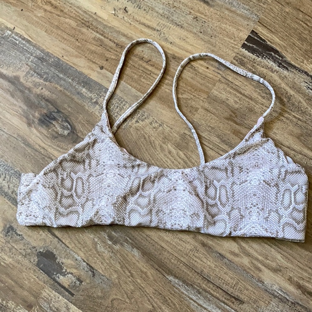The Girl and the Water Anini bikini top